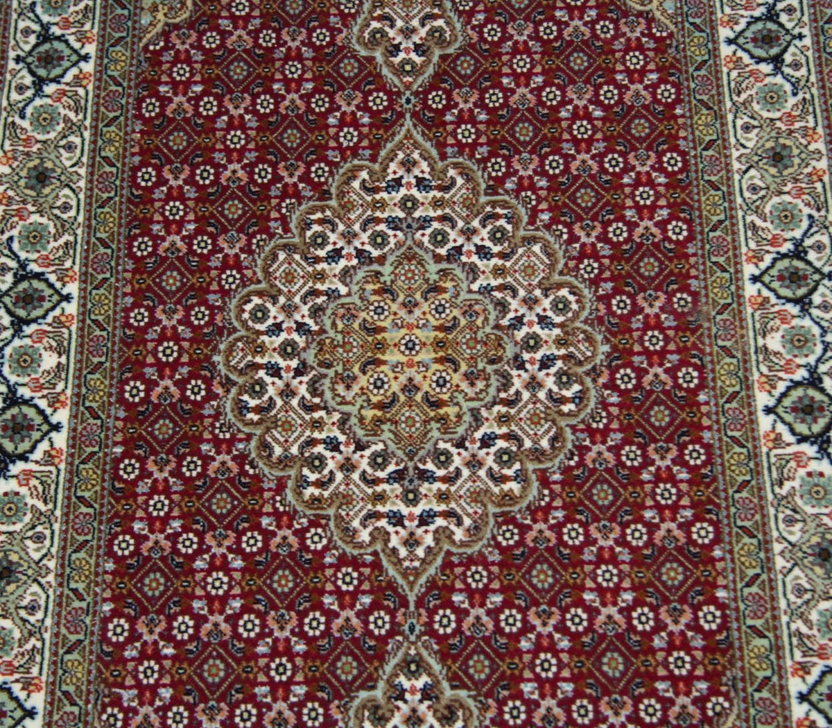 Persisk matta - Tabriz - 150 x 70 cm - röd
