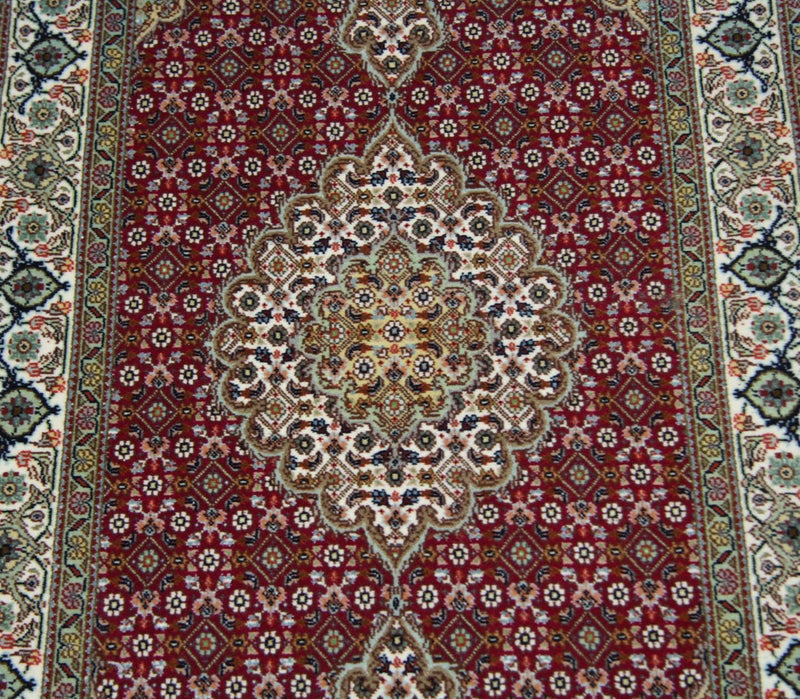 Persisk matta - Tabriz - 150 x 70 cm - röd