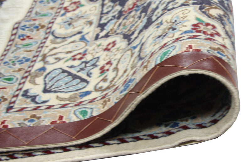 Persisk matta - Nain - 128 x 88 cm - blå