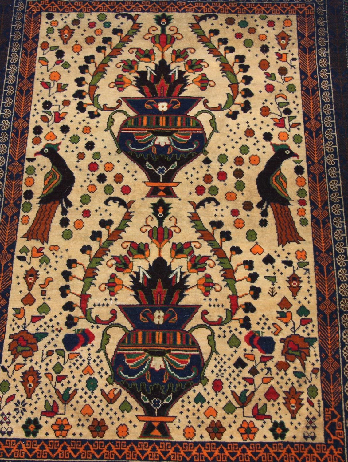 Baluch-matta - 115 x 80 cm - beige
