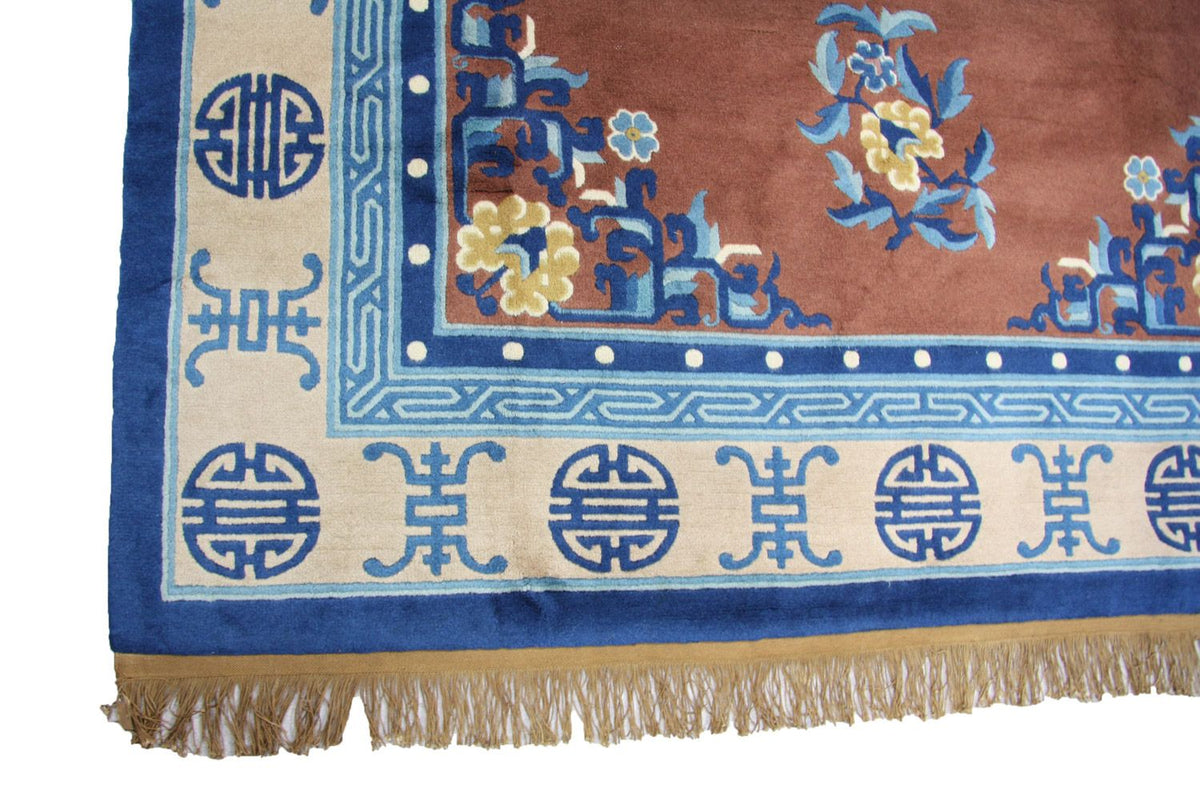 Kina matta - 274 x 183 cm - brun