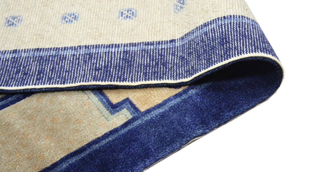 Kina matta - 298 x 198 cm - blå