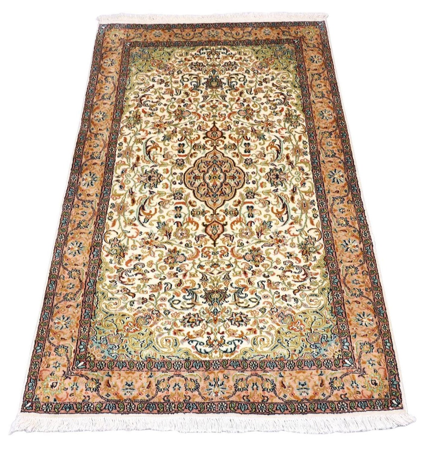 Kashmir silke Mattan 155x99cm - Oriental Carpet