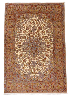 Persisk matta - Isfahan - Premium - 164 x 112 cm - beige