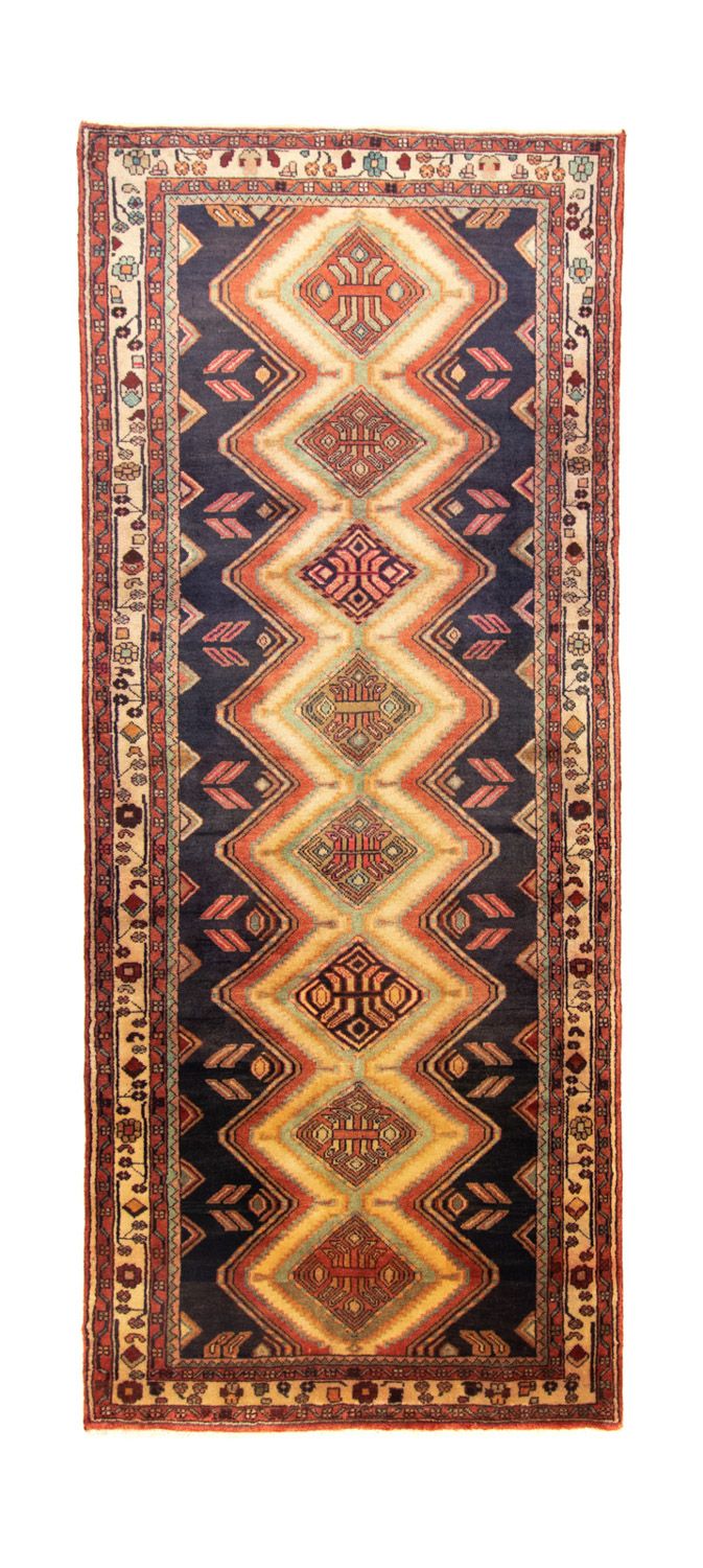 Runner Persisk matta - Nomadic - 312 x 125 cm - blå