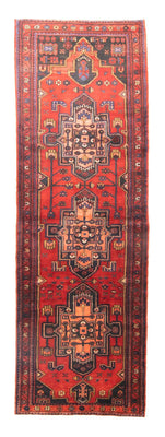 Runner Persisk matta - Nomadic - 326 x 105 cm - röd