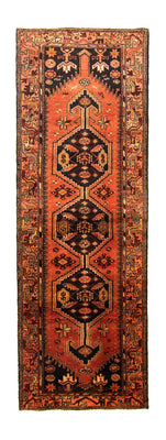 Runner Persisk matta - Nomadic - 307 x 100 cm - blå