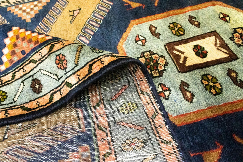 Runner Persisk matta - Nomadic - 295 x 102 cm - blå