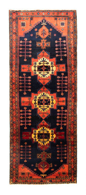 Runner Persisk matta - Nomadic - 305 x 115 cm - blå