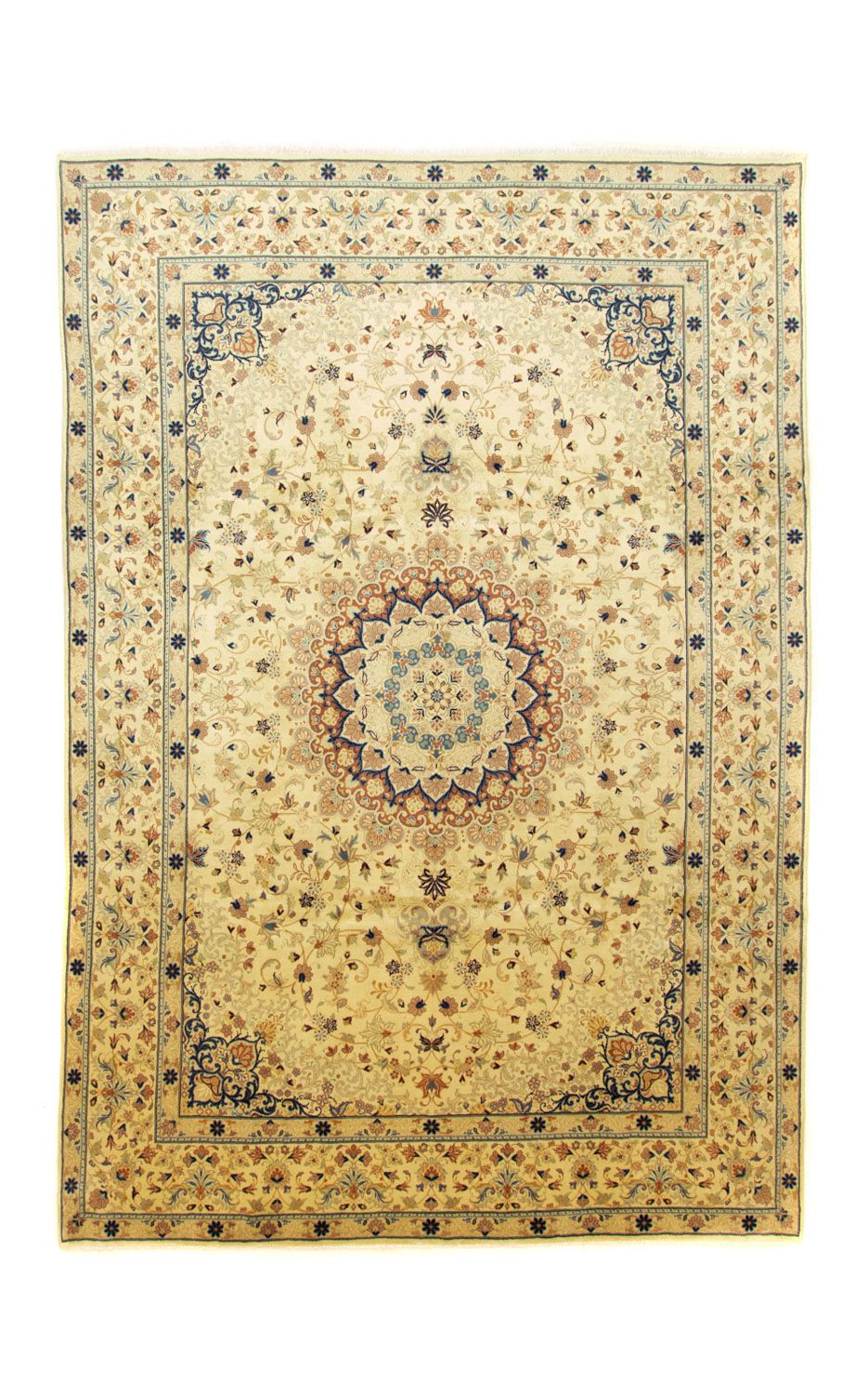 Persiska mattor - Keshan - 353 x 240 cm - beige