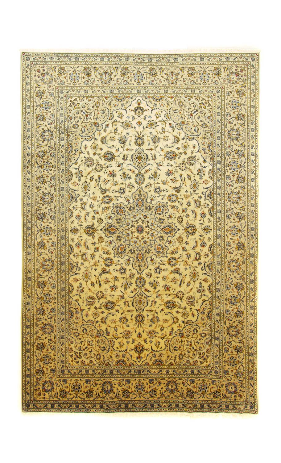 Persiska mattor - Keshan - 355 x 245 cm - beige