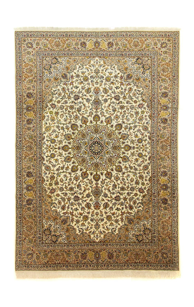 Persiska mattor - Keshan - 364 x 250 cm - beige