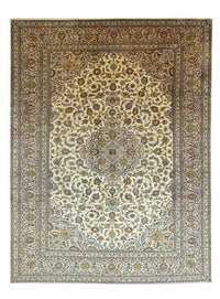 Persiska mattor - Keshan - 402 x 296 cm - beige