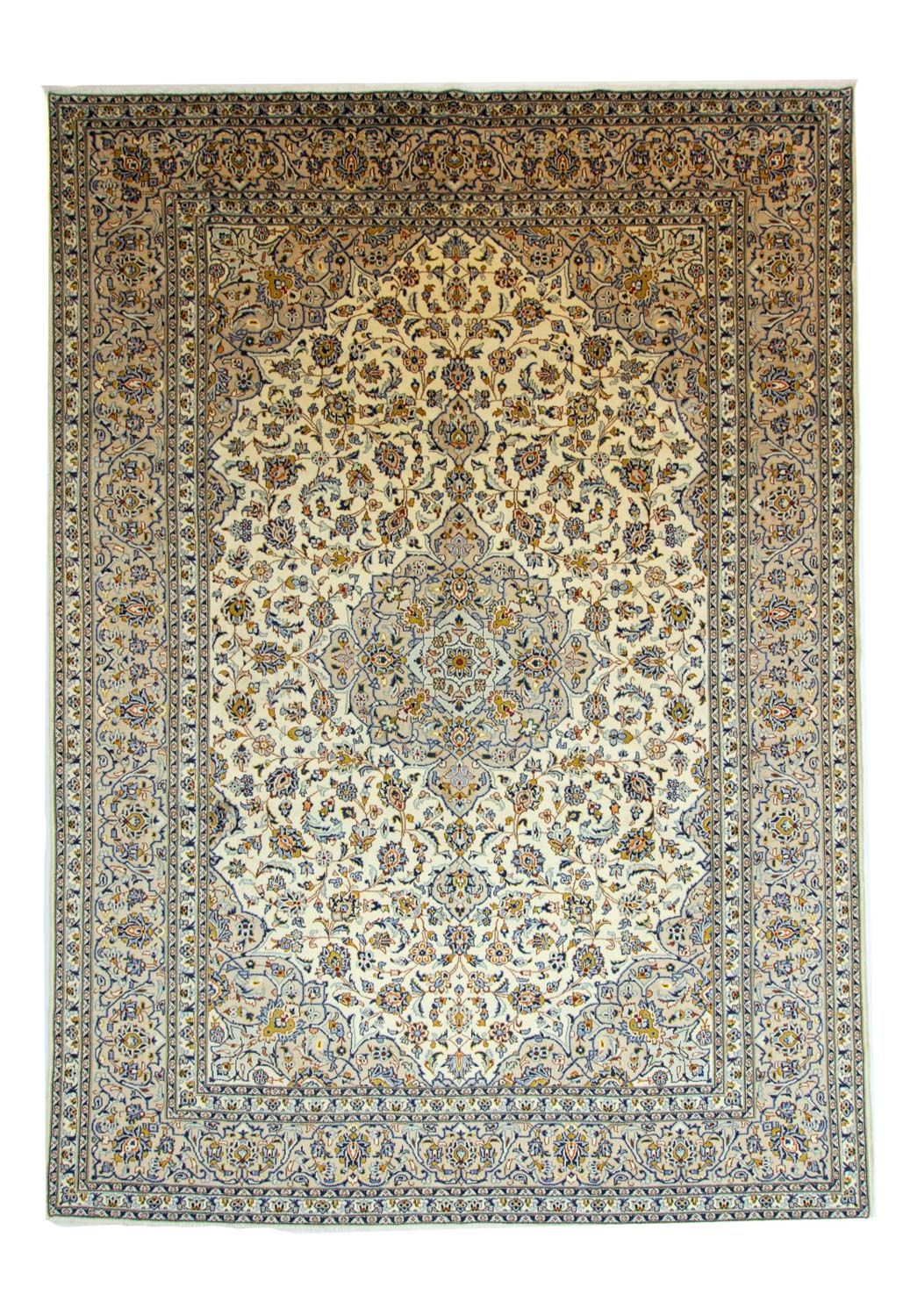 Persiska mattor - Keshan - 405 x 294 cm - beige