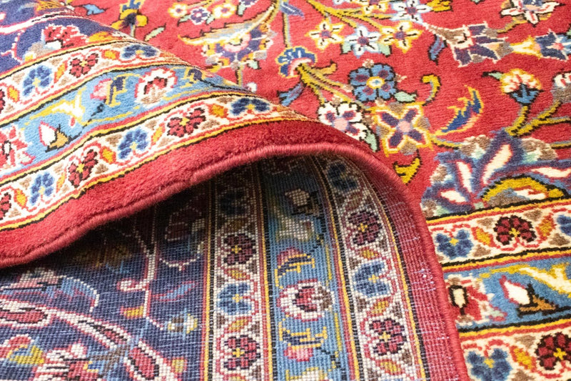 Persiska mattor - Keshan - 401 x 304 cm - röd