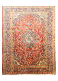 Persiska mattor - Keshan - 397 x 300 cm - orange