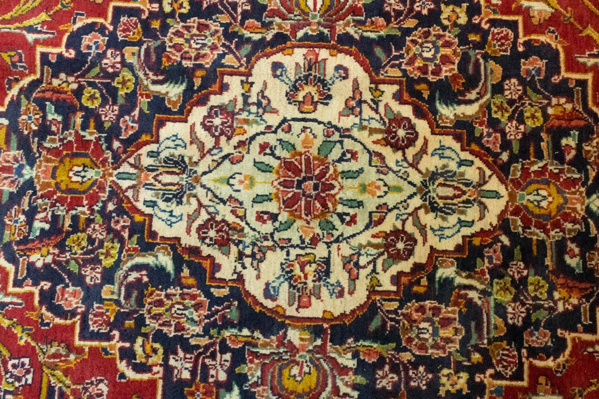 Persiska mattor - Keshan - 415 x 291 cm - blå