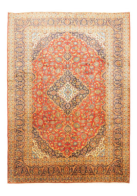 Persiska mattor - Keshan - 414 x 297 cm - orange