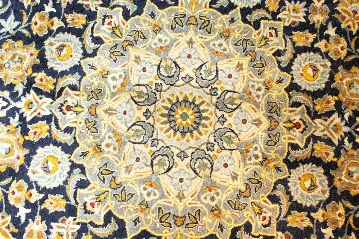 Persiska mattor - Keshan - 412 x 307 cm - blå