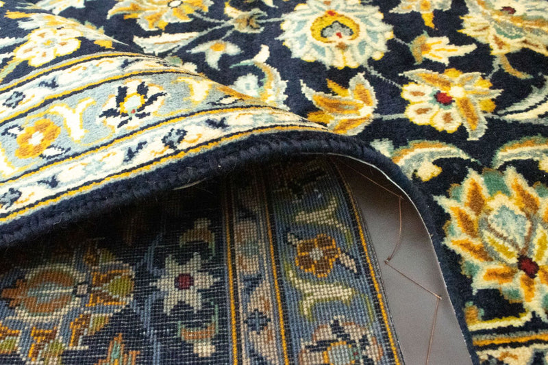 Persiska mattor - Keshan - 412 x 307 cm - blå