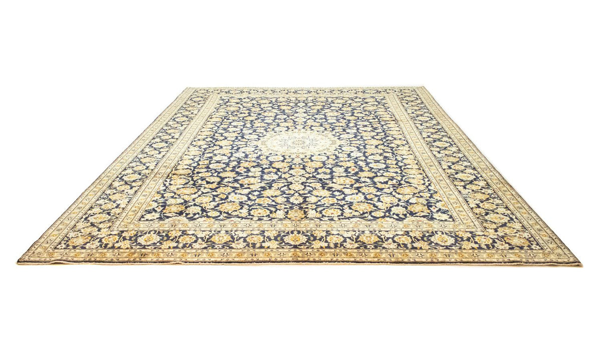 Persiska mattor - Keshan - 412 x 307 cm - blå