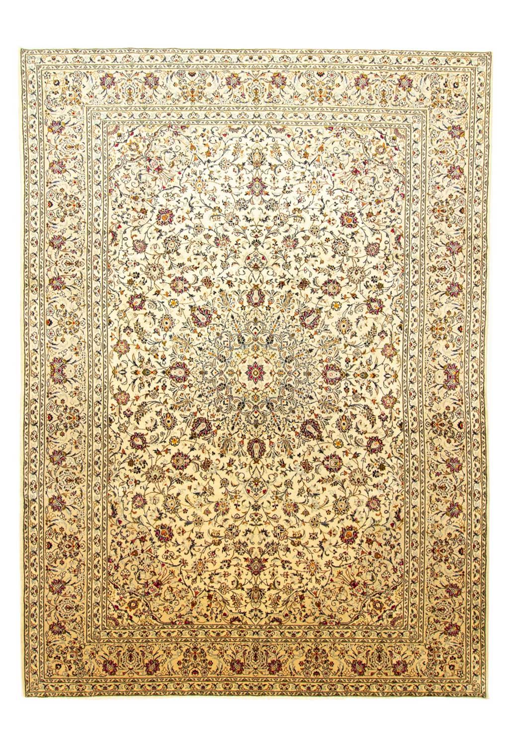 Persiska mattor - Keshan - 398 x 295 cm - brun