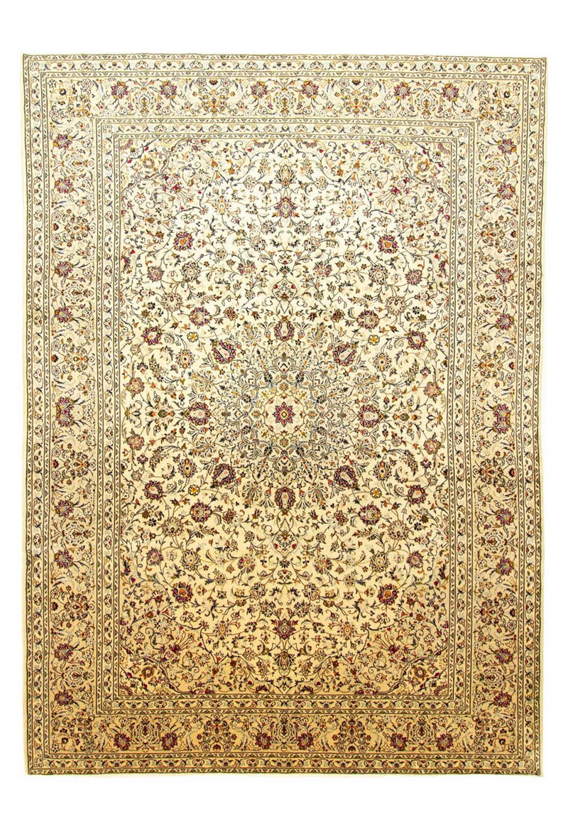 Persiska mattor - Keshan - 398 x 295 cm - brun