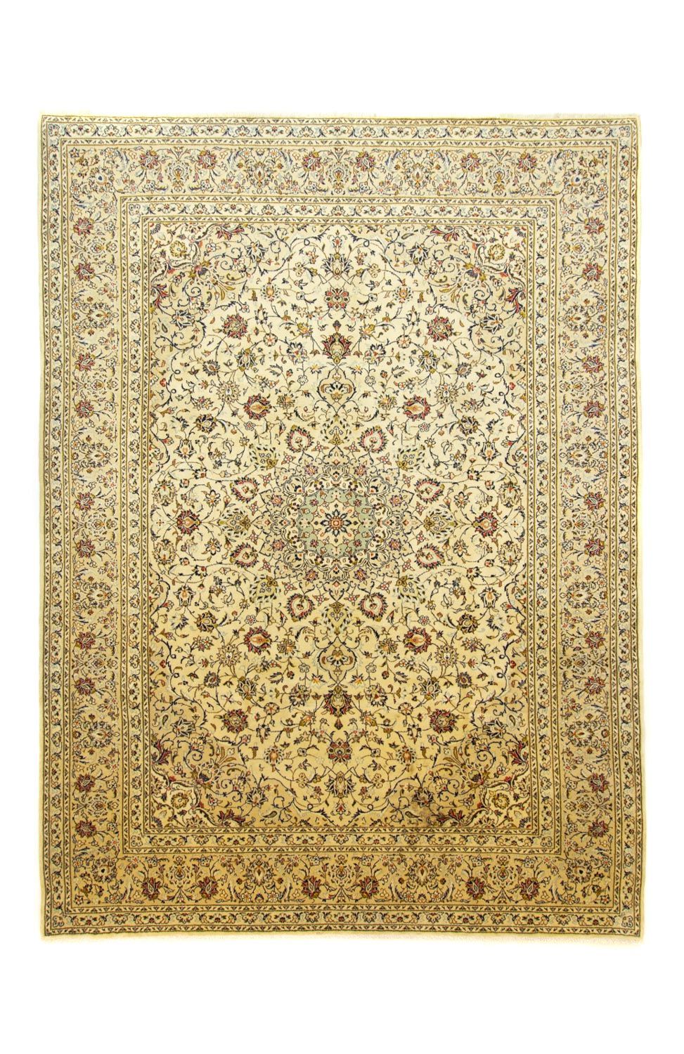 Persiska mattor - Keshan - 350 x 252 cm - beige