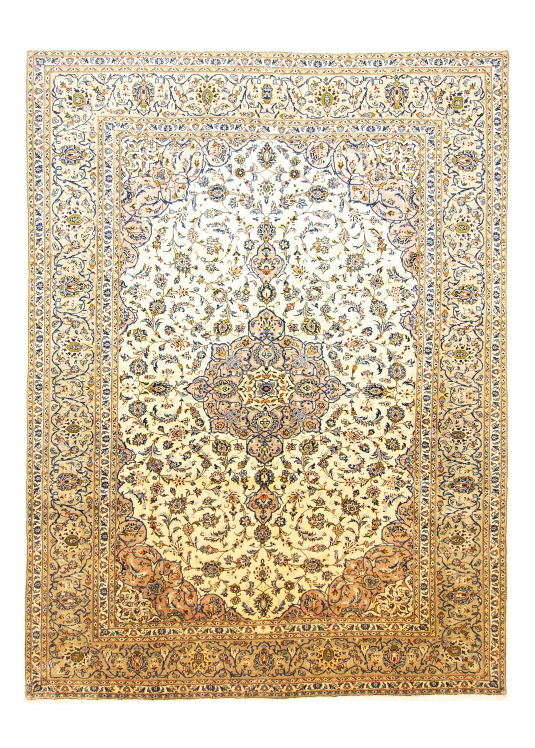 Persiska mattor - Keshan - 404 x 292 cm - beige