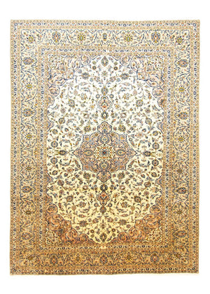 Persiska mattor - Keshan - 404 x 292 cm - beige