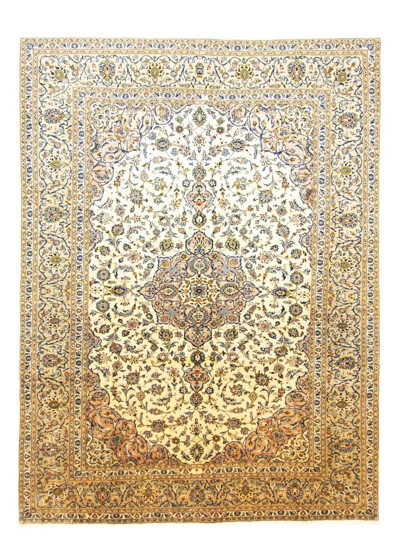Persiska mattor - Keshan - 404 x 292 cm - beige