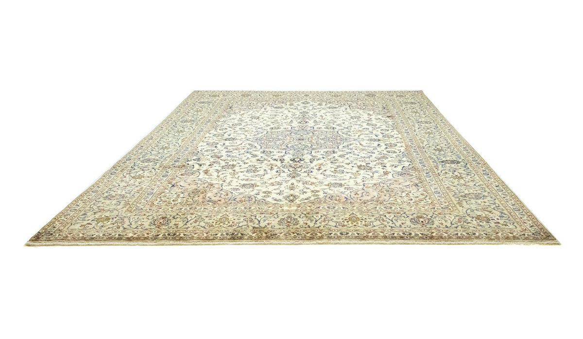 Persiska mattor - Keshan - 404 x 292 cm - beige
