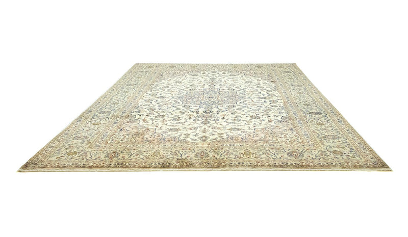 Persiska mattor - Keshan - 404 x 292 cm - beige