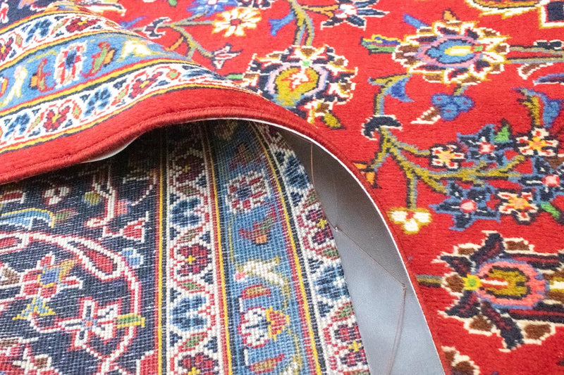 Persiska mattor - Keshan - 344 x 246 cm - röd