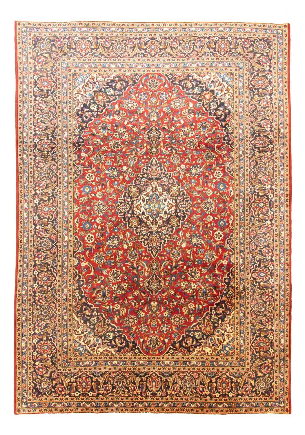 Persiska mattor - Keshan - 356 x 251 cm - röd