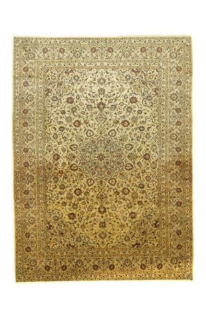 Persiska mattor - Keshan - 350 x 254 cm - beige