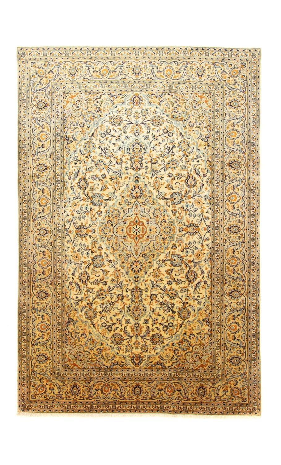 Persiska mattor - Keshan - 369 x 246 cm - beige