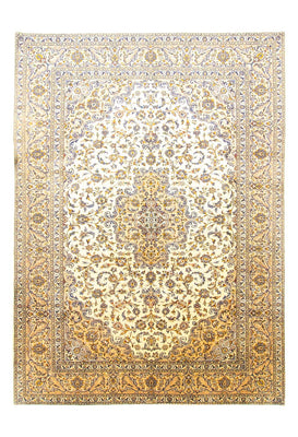 Persiska mattor - Keshan - 396 x 293 cm - beige