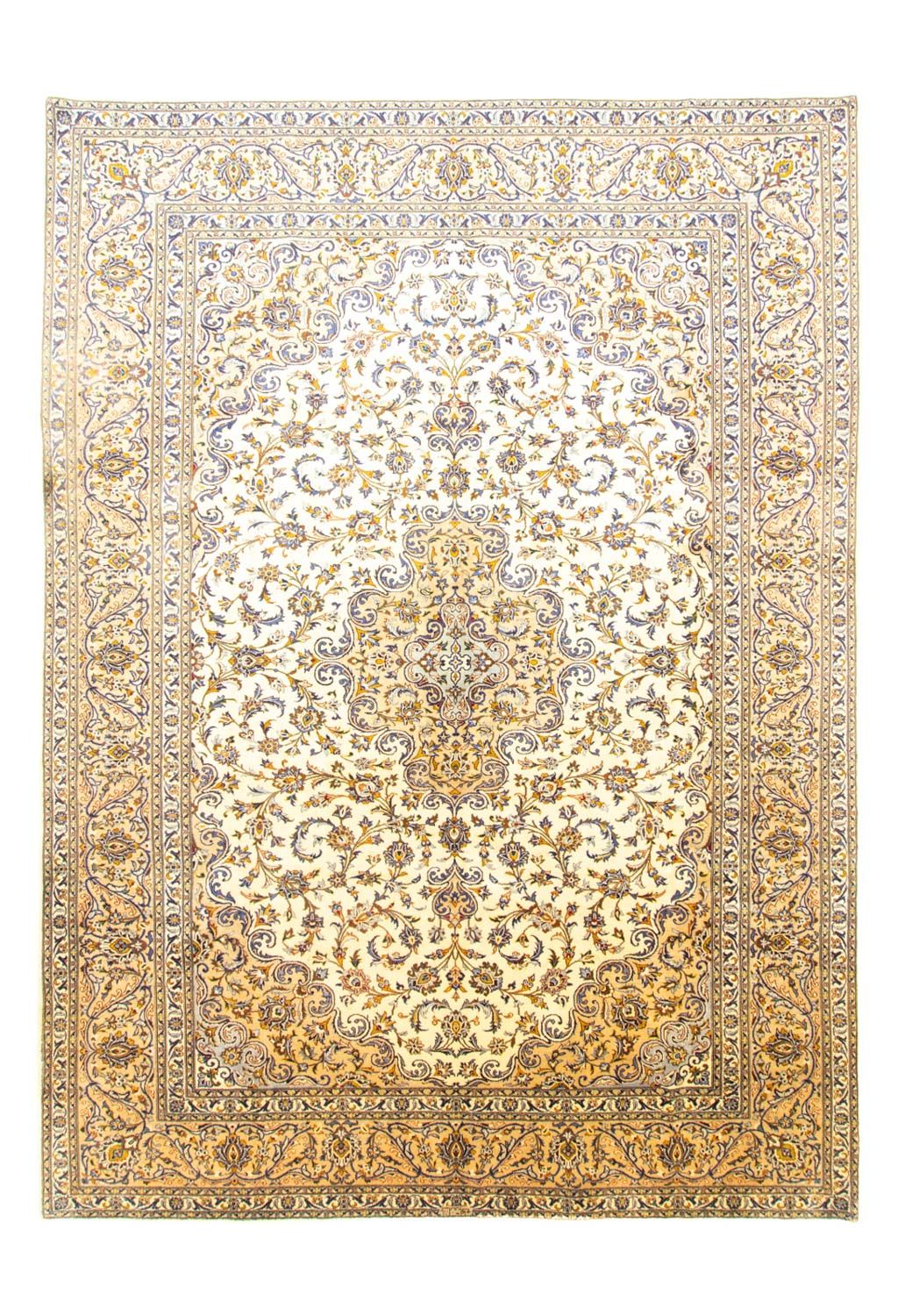 Persiska mattor - Keshan - 396 x 293 cm - beige
