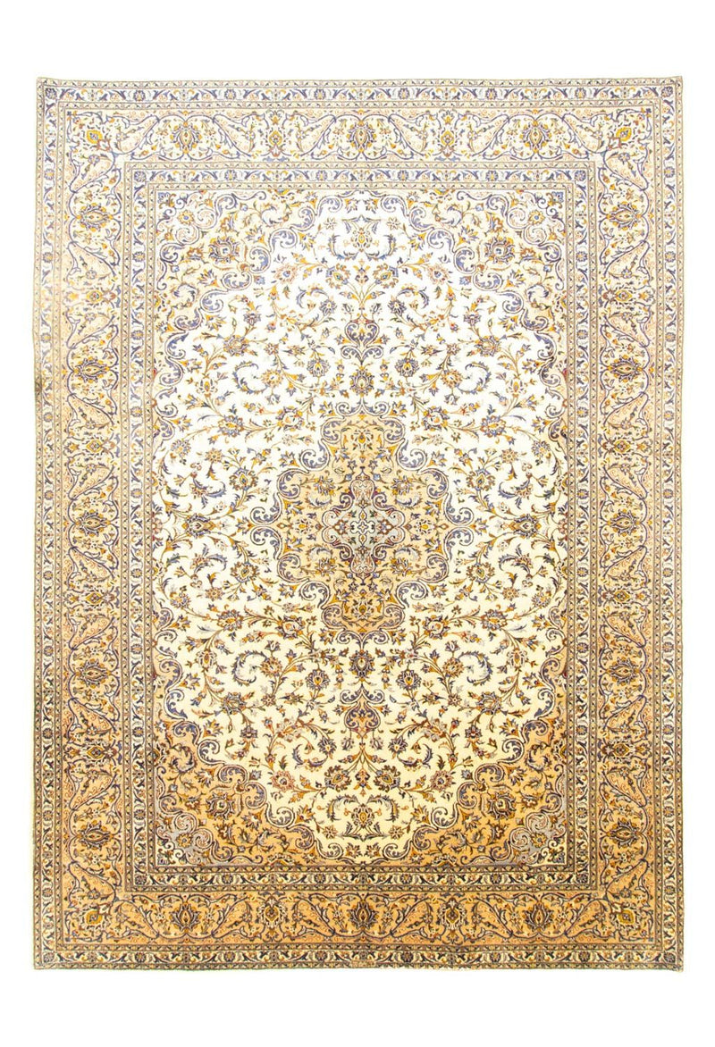 Persiska mattor - Keshan - 396 x 293 cm - beige