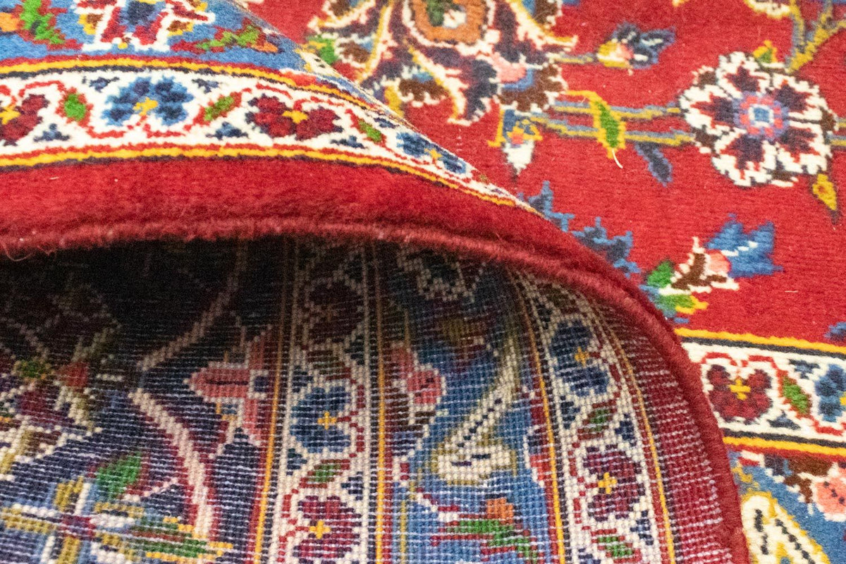 Persiska mattor - Keshan - 391 x 294 cm - röd