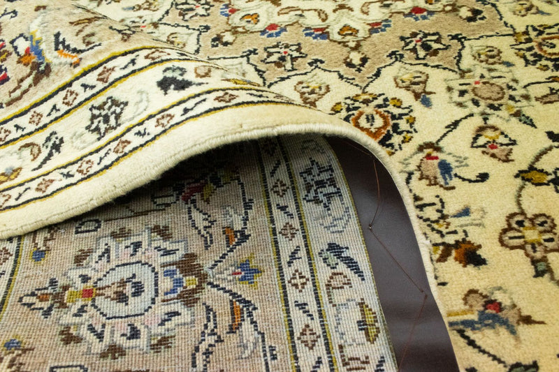 Persiska mattor - Keshan - 305 x 195 cm - beige