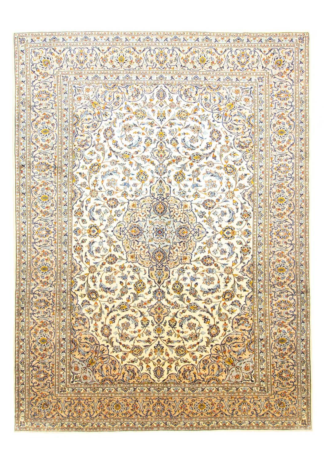 Persiska mattor - Keshan - 388 x 288 cm - beige