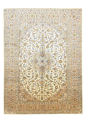 Persiska mattor - Keshan - 388 x 288 cm - beige