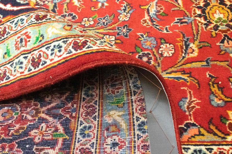 Persiska mattor - Keshan - 398 x 298 cm - röd