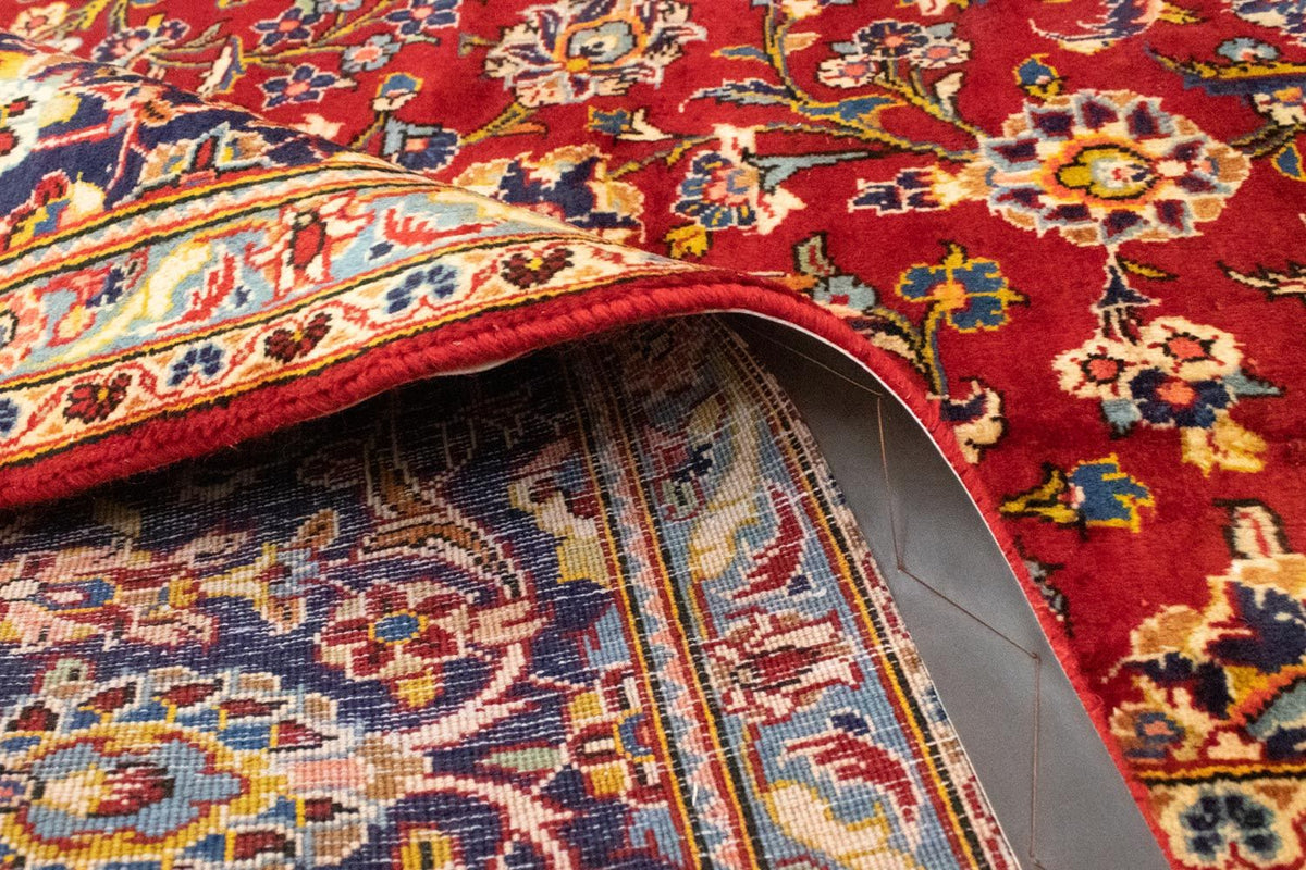 Persiska mattor - Keshan - 402 x 297 cm - röd