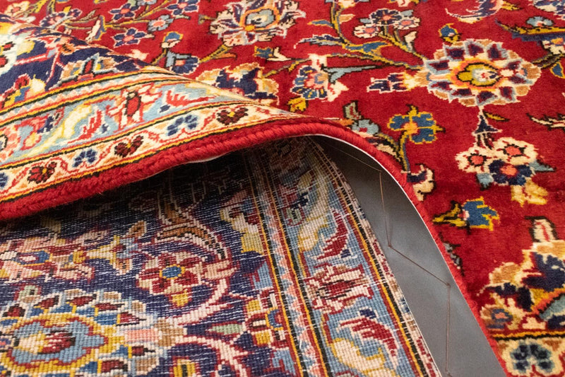 Persiska mattor - Keshan - 402 x 297 cm - röd