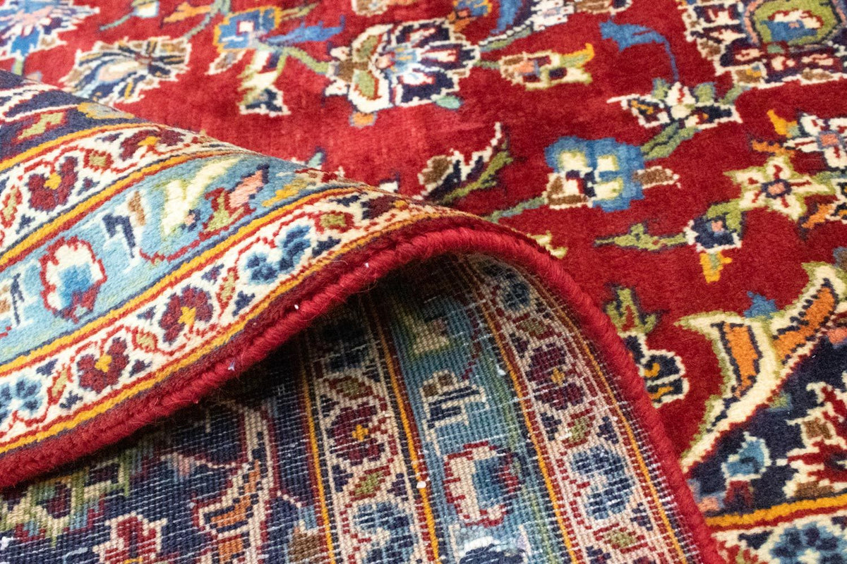 Persiska mattor - Keshan - 383 x 246 cm - röd