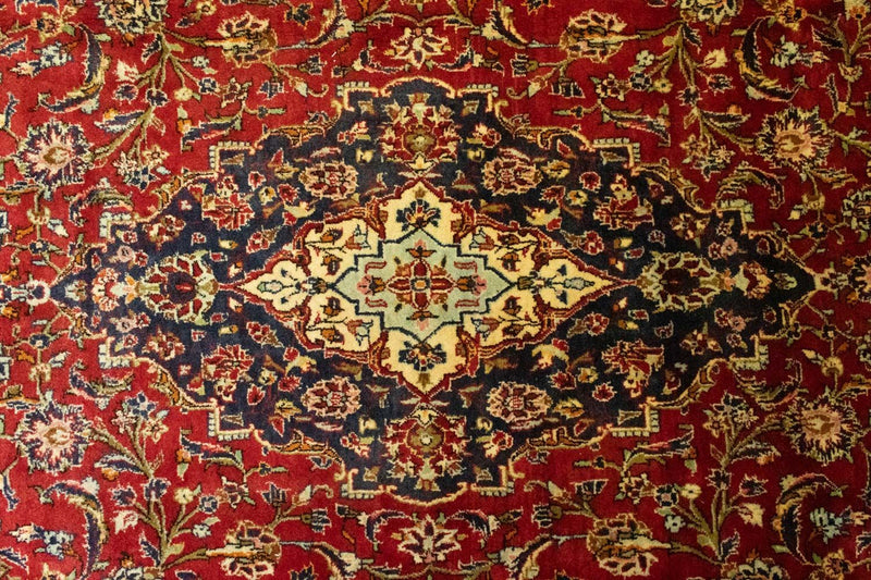 Persiska mattor - Keshan - 346 x 207 cm - röd