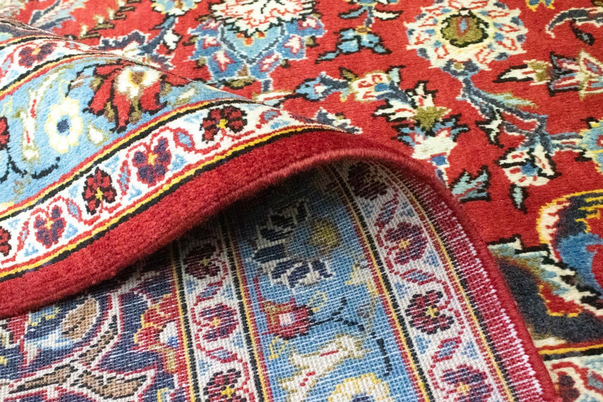 Persiska mattor - Keshan - 384 x 280 cm - röd